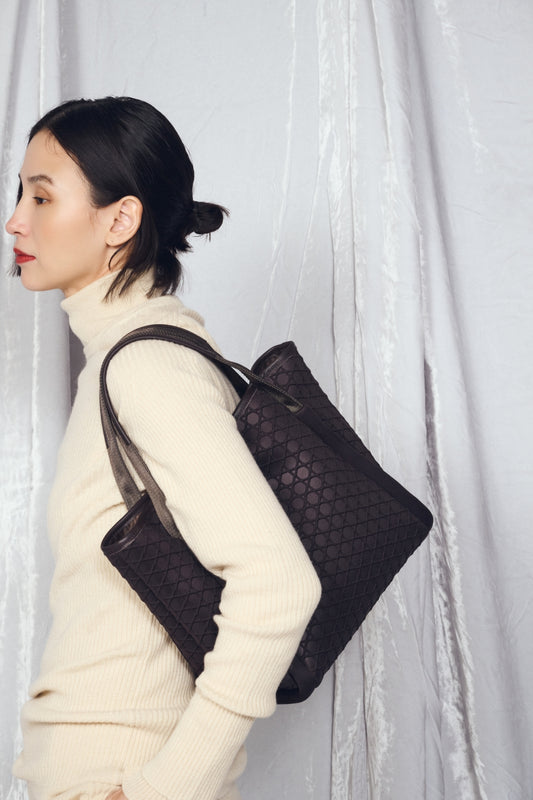 KAGOME EMBOSS BONDING TOTE (S)【031604】