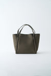 Kagome Emboss Bonding Tote (L)【031603】