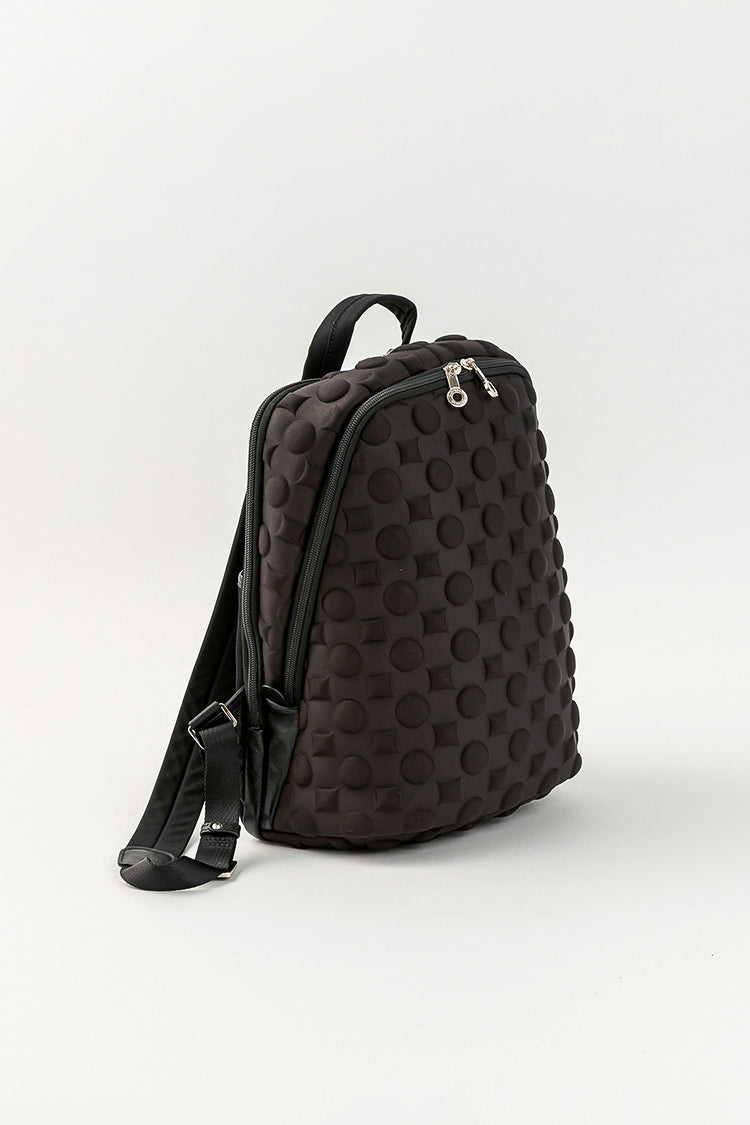 LAQUOH 南蛮七宝エンボスボンディング　リュック ブラック Namban Shippo Emboss Bonding Ruck Sack【030983】 – LAQUOH