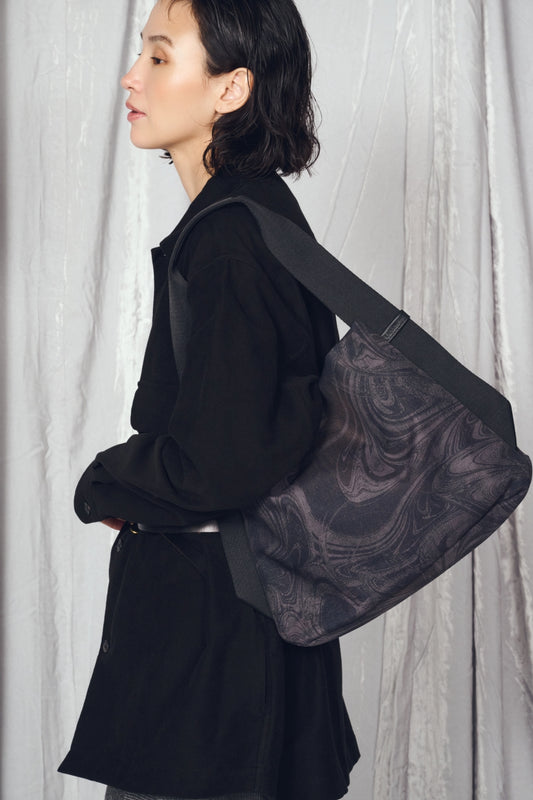 MARBLE SUMINAGASHI ONE SHOULDER (S)【031688】