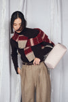 KAGOME EMBOSS BONDING MINI BOSTON【031687】