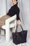 KAGOME EMBOSS BONDING TOTE (L)【031603】