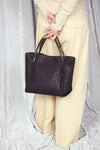 KAGOME EMBOSS BONDING TOTE (S)【031604】