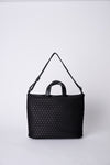 KAGOME PATTERN EMBOSS BONDING SLIM TOTE【031691】