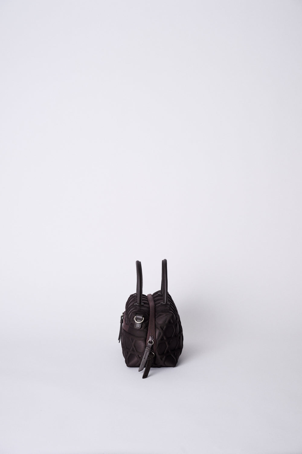 BOSTON BAG KAGOME LARGE PATTERN BONDING MINI【031738】 – LAQUOH
