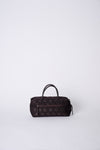 KAGOME LARGE PATTERN EMBOSS BONDING MINI BOSTON【031738】
