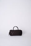 KAGOME LARGE PATTERN EMBOSS BONDING MINI BOSTON【031738】