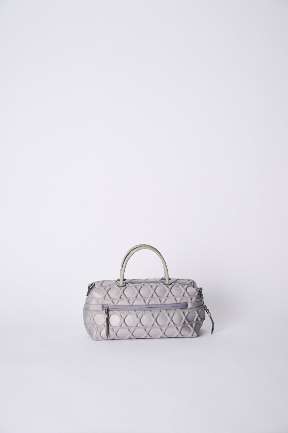 BEST SELLERS No.5｜MINI BOSTON KAGOME LARGE PATTERN EMBOSS BONDING