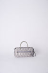 KAGOME LARGE PATTERN EMBOSS BONDING MINI BOSTON【031738】