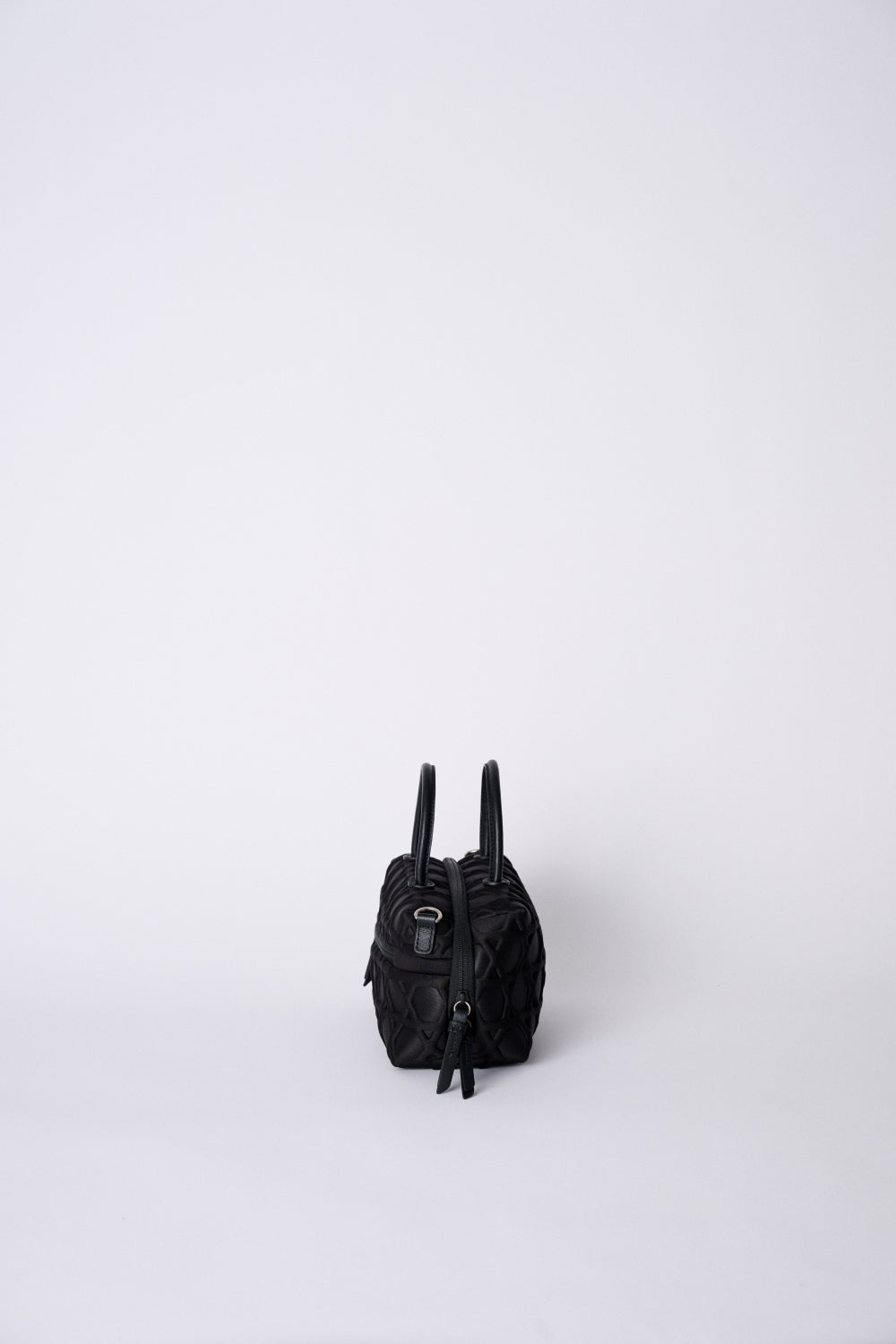 BOSTON BAG KAGOME LARGE PATTERN BONDING MINI【031738】 – LAQUOH