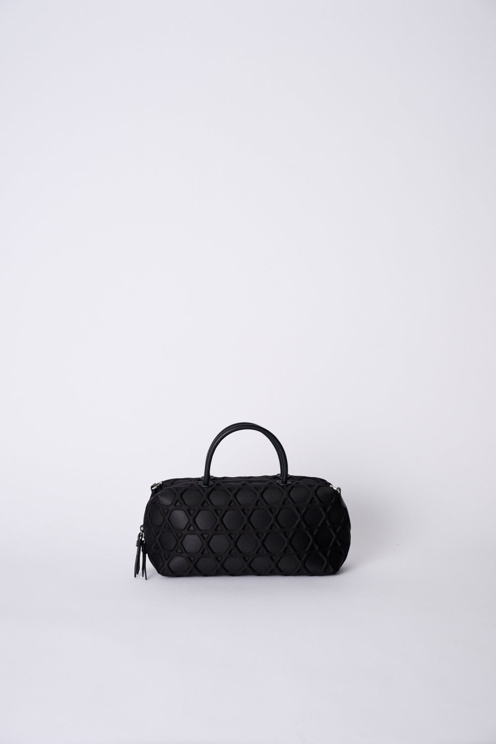 BOSTON BAG KAGOME LARGE PATTERN BONDING MINI【031738】 – LAQUOH