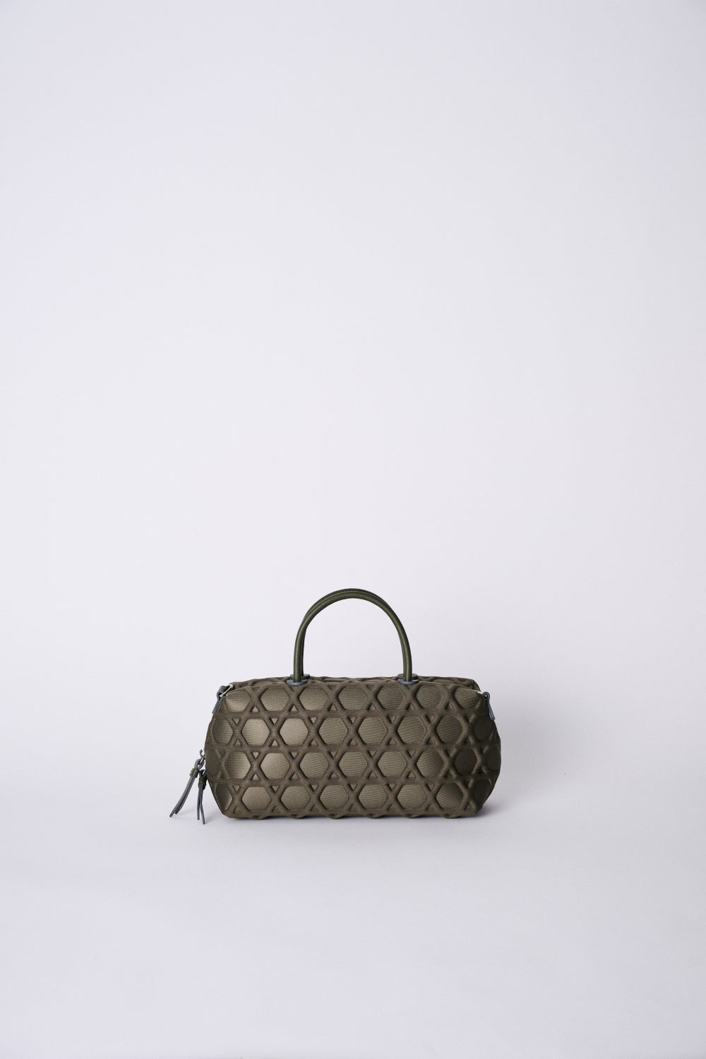 BOSTON BAG KAGOME LARGE PATTERN BONDING MINI【031738】 – LAQUOH