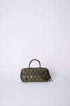 KAGOME LARGE PATTERN EMBOSS BONDING MINI BOSTON【031738】