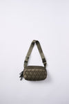 KAGOME LARGE PATTERN EMBOSS BONDING ２WAY SHOULDER【031737】