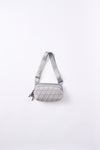 KAGOME LARGE PATTERN EMBOSS BONDING ２WAY SHOULDER【031737】