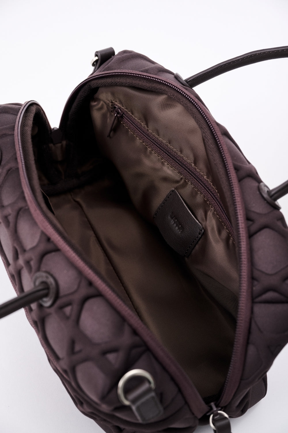 BOSTON BAG KAGOME LARGE PATTERN BONDING MINI【031738】 – LAQUOH