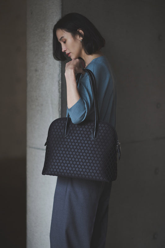 NEW IN｜BUGATTI TOTE KAGOME BONDING【031815】