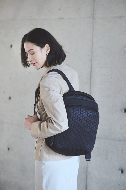 RUCK SACK  KAGOME EMBOSS BONDING【031607】