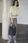 BUCKET BAG  KAGOME PATTERN EMBOSS BONDING【 031675】