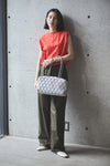 BEST SELLERS No.3｜ NEW IN｜BOSTON BAG KAGOME LARGE PATTERN BONDING【031817】