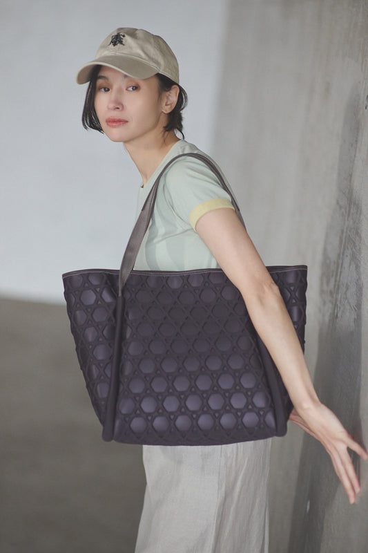 NEW IN｜TOTE BAG KAGOME LARGE PATTERN BONDIN  (L)【031736】