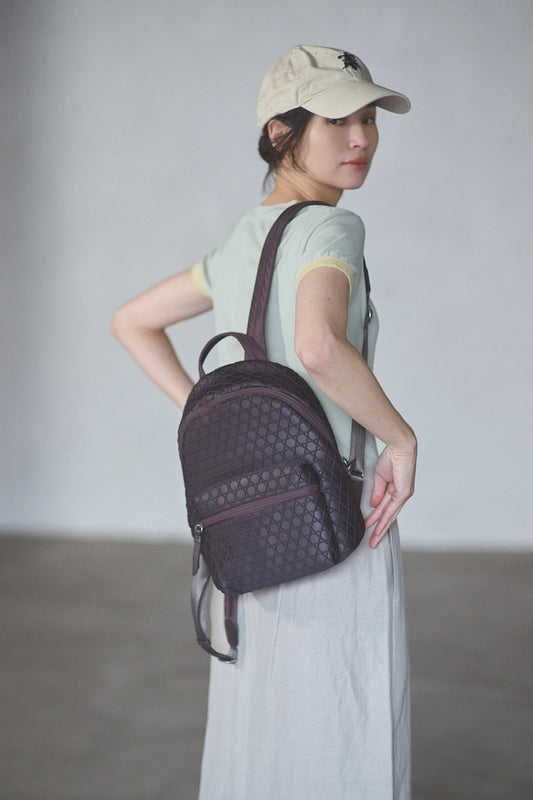 RUCK SACK  KAGOME EMBOSS BONDING (S)【031608】