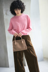 26AW新作【撥水加工】ROUND 2WAY TOTE KAGOME EMBOSS BONDING【031849】