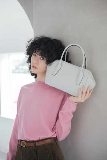 26AW新作【本革・日本製】MINI BOSTON BAG AUTHENTIC LEATHER 2WAY  【031857】　