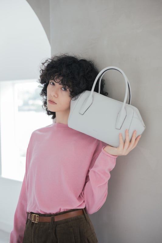 【本革・日本製】MINI BOSTON BAG AUTHENTIC LEATHER 2WAY  【031857】　