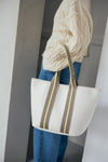 26AW新作【撥水加工】TOTE BAG HISHI EMBOSS BONDING – SANADA TAPE –(L)【031862】
