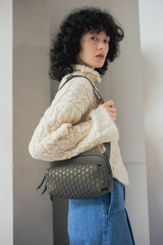 BEST SELLERS No.4 ｜2WAY SHOULDER  BAG  KAGOME EMBOSS BONDING【031605】
