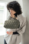 BEST SELLERS No.5｜MINI BOSTON KAGOME LARGE PATTERN EMBOSS BONDING【031738】