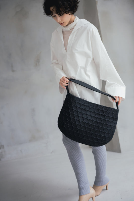 26AW新作【撥水加工】SHOULDER BAG KAGOME EMBOSS NYLON【031854】