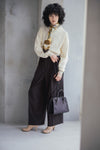 26AW新作【撥水加工】ROUND 2WAY TOTE KAGOME EMBOSS BONDING【031849】