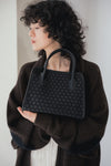 26AW新作【撥水加工】ROUND 2WAY TOTE KAGOME EMBOSS BONDING【031849】