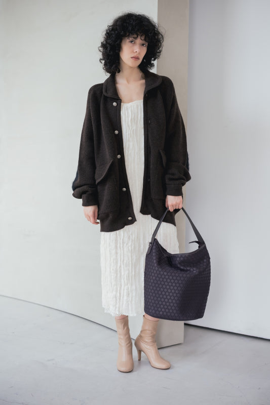 BUCKET BAG  KAGOME EMBOSS BONDING【031675】