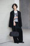 BEST SELLERS No.5｜BOSTON BAG KAGOME LARGE PATTERN EMBOSS BONDING 【031817】