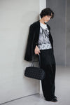BEST SELLERS No.5｜BOSTON BAG KAGOME LARGE PATTERN EMBOSS BONDING 【031817】