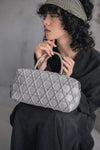 BEST SELLERS No.5｜MINI BOSTON KAGOME LARGE PATTERN EMBOSS BONDING【031738】