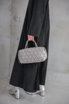 BEST SELLERS No.5｜MINI BOSTON KAGOME LARGE PATTERN EMBOSS BONDING【031738】