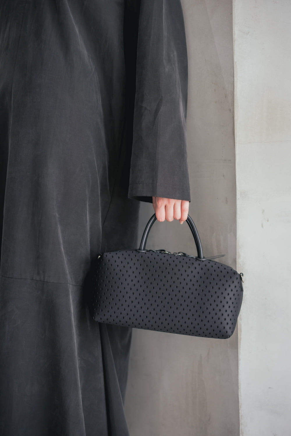 26AW新作【撥水加工】MINI BOSTON BAG HISHI EMBOSS BONDING 【031858