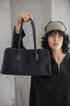 ROUND TOTE KAGOME EMBOSS BONDING (S)【031841】
