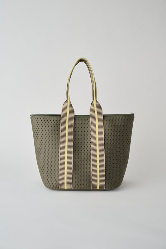 【撥水加工】TOTE BAG HISHI EMBOSS BONDING – SANADA TAPE –(L)【031862】
