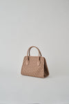 26AW新作【撥水加工】ROUND 2WAY TOTE KAGOME EMBOSS BONDING【031849】