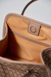 26AW新作【撥水加工】ROUND 2WAY TOTE KAGOME EMBOSS BONDING【031849】