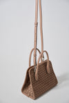 26AW新作【撥水加工】ROUND 2WAY TOTE KAGOME EMBOSS BONDING【031849】